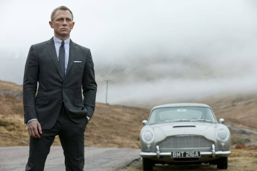 James Bond (Daniel Craig) takes in the view of the countryside that he grew up in, the Scottish highlands. in <i>Skyfall</i>. Photo: Columbia Pictures