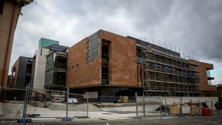The new Sir Zelman Cowen Centre for Science at Scotch College.  Photo: Eddie Jim