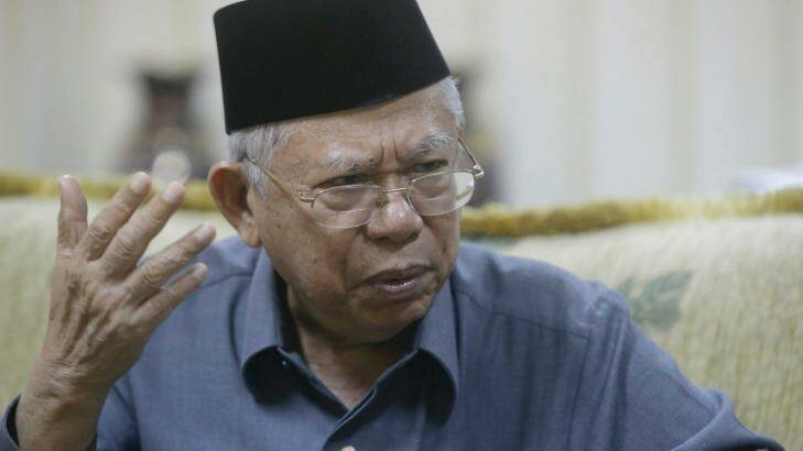 Ma'ruf Amin: Problem is not with fatwas but with those who use violence and raids to enforce them.  Photo: Tatan Syuflana