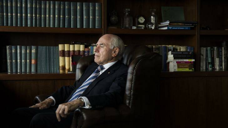 ''I immediately focussed on what I could do'': Former prime minister John Howard recalling how he reacted to the news of the Port Arthur tragedy.  Photo: Nic Walker