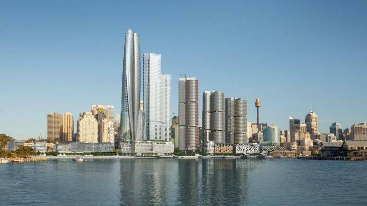 The original Barangaroo concept was for a 168-metre hotel. At last count, it had grown to 271 metres.  Photo: Supplied