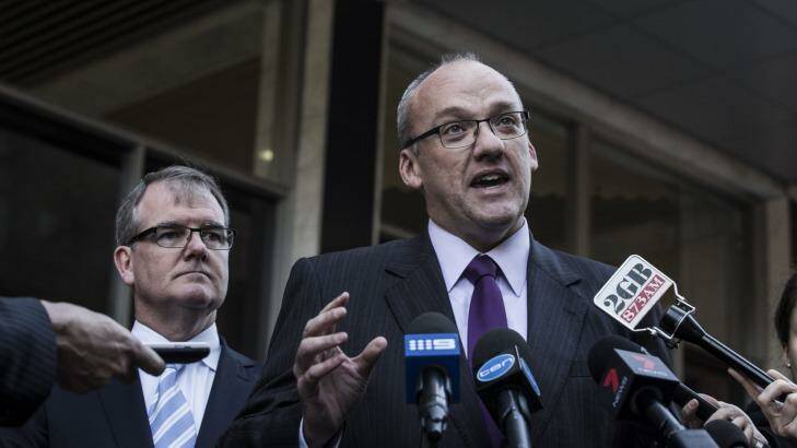 NSW Labor leader Luke Foley has directed that state MPs must spend equal time in the Palestinian areas if they accept assisted travel to Israel.  Photo: Dominic Lorrimer