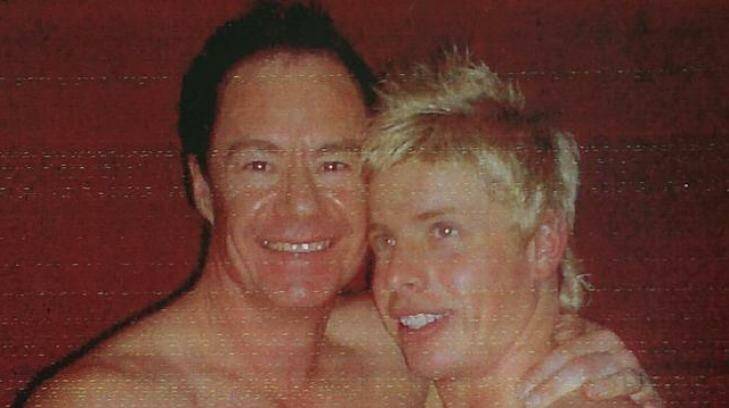 Michael Atkins and Matthew Leveson at the ARQ nightclub in the hours before Mr Leveson went missing in September 2007.


LevesonAtkins.jpg Photo: Supplied