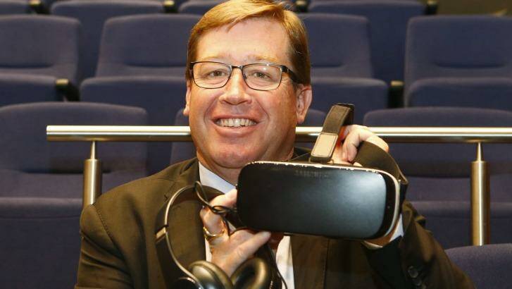 Troy Grant's office... caught up in knots over timing of announcement. Photo: Daniel Munoz