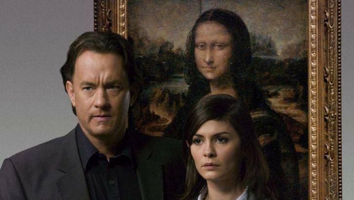 Tom  Hanks and  Audrey Tautou in the film adaptation of the book that began the series, <i>The Da Vinci Code</i>. Photo: Sony Pictures