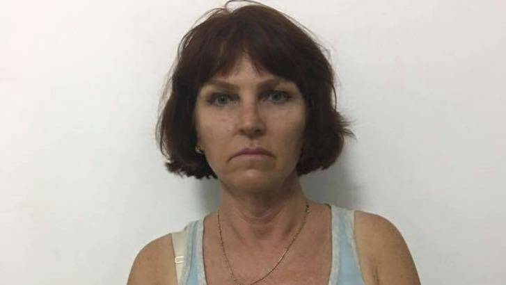 Tammy Davis-Charles appeared in court on Tuesday. Photo: Cambodian National Police