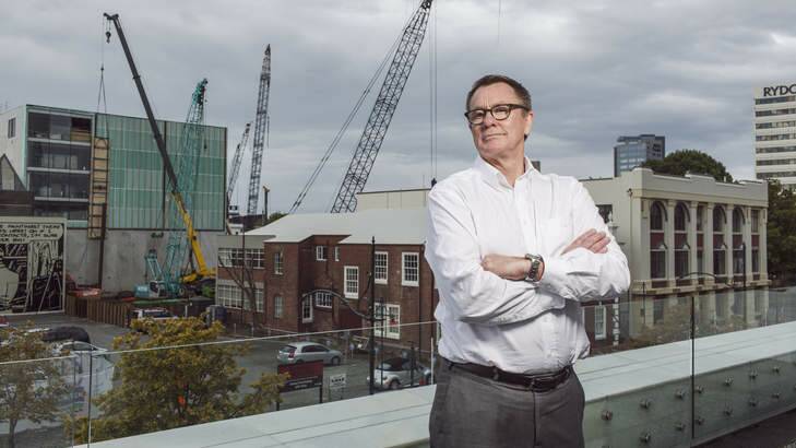 The crane truth … Don Miskell, the Canterbury Earthquake Recovery Authority's head of design. Photo: James Brickwood