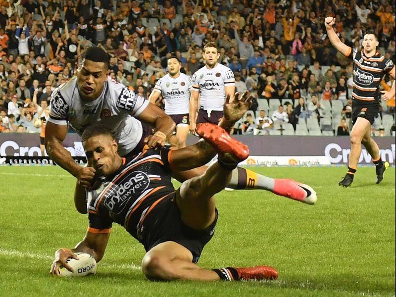 The Broncos' win over West Tigers featured just one try to Michael Chee Kam but controversy aplenty.
