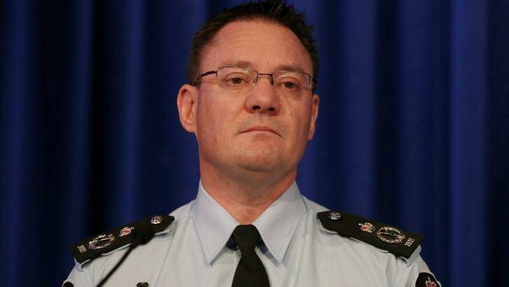 AFP deputy commissioner Mike Phelan sais while the AFP back the proposed laws it would create difficulties for police. Photo: Alex Ellinghausen