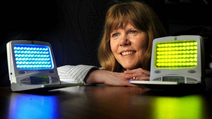 There's something to it: In 2011, Jennie Ponsford was using light therapy to decrease fatigue in patients with a brain injury. Photo: Penny Stephens