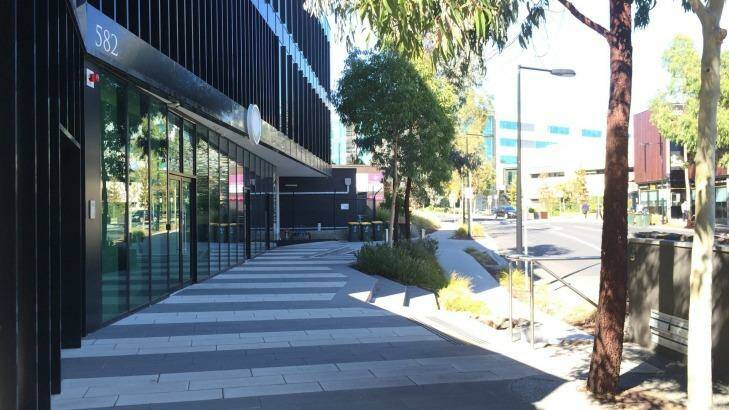 An offshore investor has paid $10.01 million for the three-level building at 582 Swan Street. Photo: Supplied