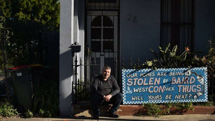 Richard Capuano must pay rent to the RMS while living in the home he bought 18 years ago. Photo: Kate Geraghty