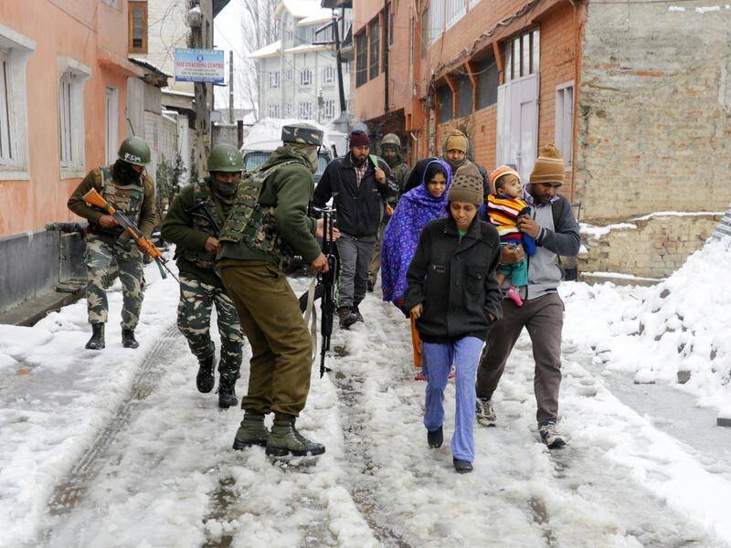 Residents are evacuated in Indian-controlled Kashmir following attacks on army camps.