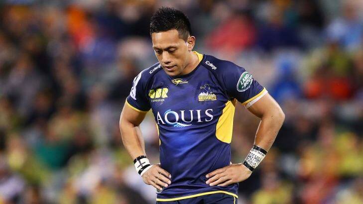 Brumbies co-captain Christian Lealiifano backs his club to develop the next batch of Super Rugby stars. Photo: Brendon Thorne