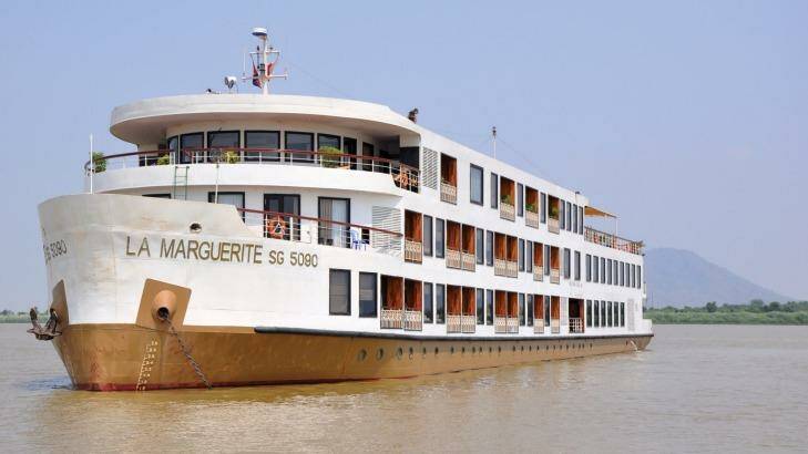 Cruise the Mekong River from Cambodia to Vietnam.