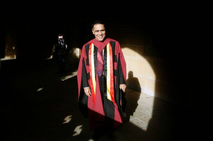 AFR photo Tamara Voninski.  Shane Houston is the inaugural Deputy Vice-Chancellor (Indigenous Strategy and Services) at the university of Sydney.