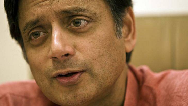 Prominent Indian MP Shashi Tharoor blasted Australia's decision to refuse Mr Ananth a visa. Photo: Graham Crouch