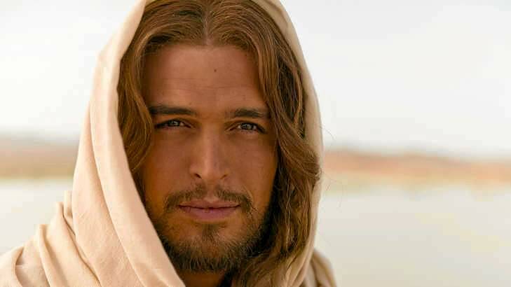 Diogo Morgado as Jesus in <i>The Bible</i>.