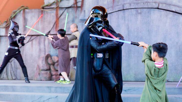 May the force be with you. Disneyland, Hong Kong Photo: Supplied