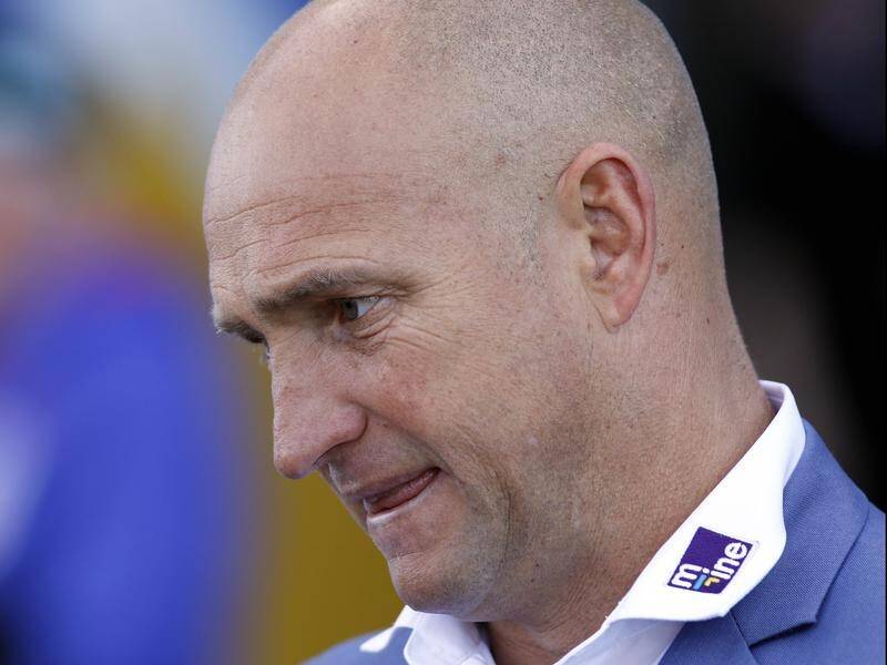 Nathan Brown warns Knights fans not to get ahead of themselves after a 26-6 trial loss to the Eels.