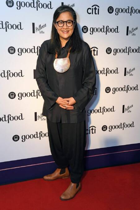 Kylie Kwong
Good Food Guide Awards 2018 at The Star Event Centre, Pyrmont - Monday 16th October, 2017
Photographer: Belinda Rolland ???? 2017 Good Food Guide Awards Socials for The Goss. Image shows . 16th October 2017. Photo: Bellinda Rolland