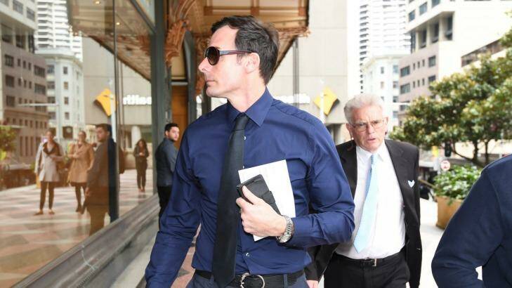Charles Gray has been suspended from the NSW Police after being charged with sexual assault Photo: Peter Rae 