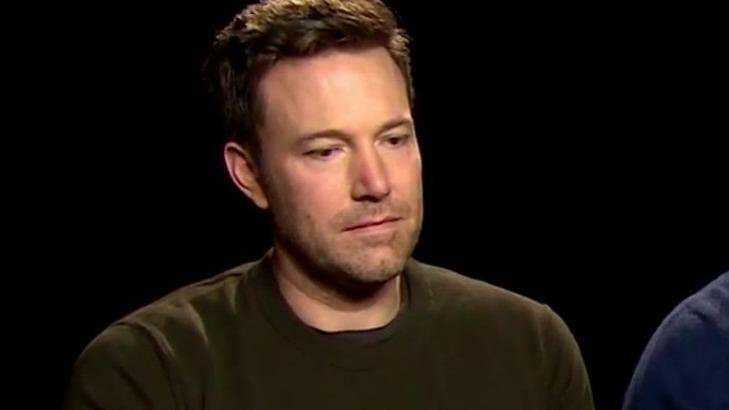 Ben Affleck is rumoured to want to quit Batman all together. Photo: YouTube