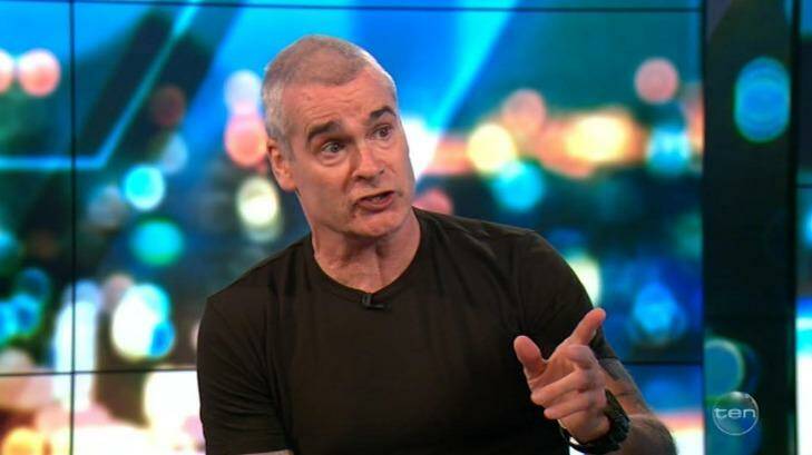 'This is really below the intellectual quotient of the conversation that Australia should be having,': Henry Rollins slams Australia's lack of marriage equality on The Project. Photo: Screenshot, Channel Ten