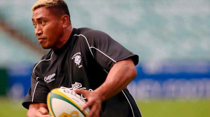 All Blacks great Jerry Collins was killed in a car crash along with his wife. Photo: Steve Christo