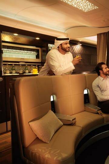 Etihad Airways Business Studio taps suite-like privacy for the business traveller.