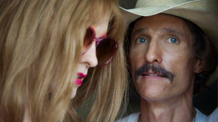 Jared Leto, left, and Matthew McConaughey in Dallas Buyers Club. Photo: Pinnacle Films
