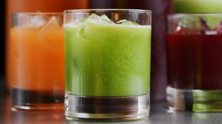 Vegetable juice is the go, researcher say..  Photo: Patrick Engstrom
