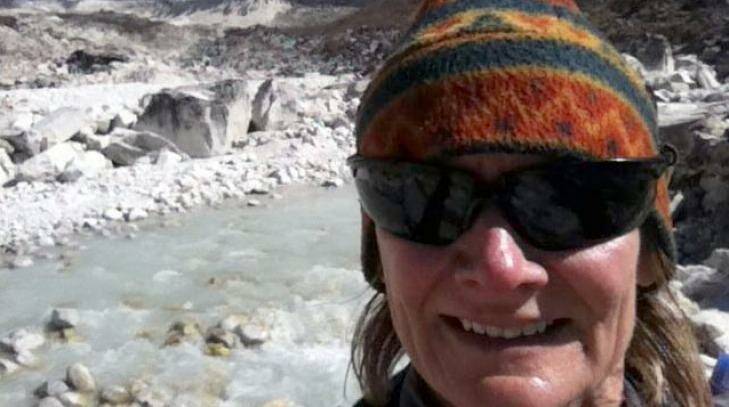 Angela Macdonald-Smith, in happier times in Nepal.  Photo: Twitter/ @Angelamacd