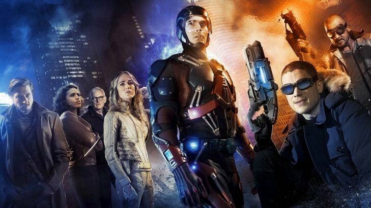 The cast of <i>DC Legends of Tomorrow</i> bring a complex morality to the superhero story.