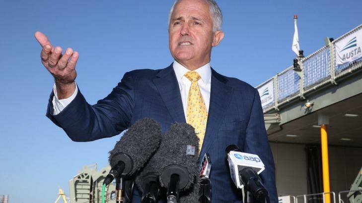 Prime Minister Malcolm Turnbull could see a plebiscite on council mergers in part of his federal seat. Photo: Andrew Meares