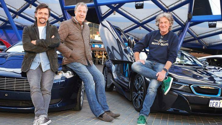 The old <i>Top Gear</i> crew - Richard Hammond, Jeremy Clarkson and James May - had a chemistry that is not possible to manufacture. Photo: Aaron Bunch
