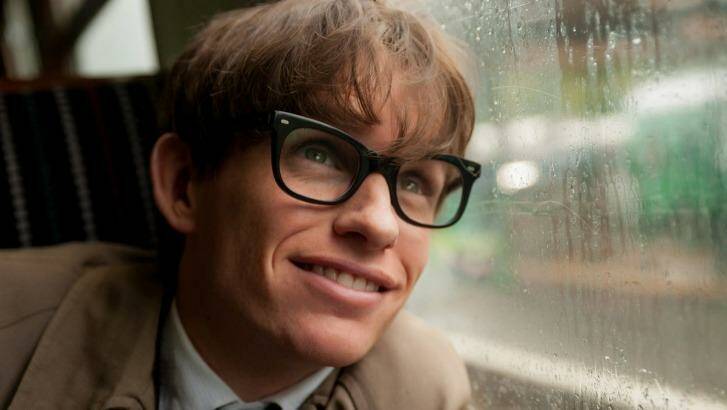 Playing Stephen Hawking in <i>The Theory of Everything</i>.