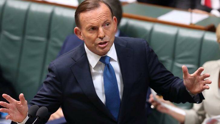 Prime Minister Tony Abbott's renewed focus on the war on terror will do no harm in the Canning byelection. Photo: Andrew Meares