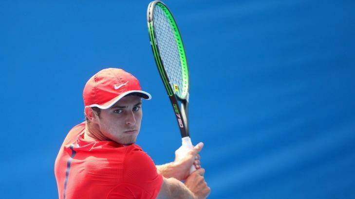 Australian Open boys champion from 2016, Oliver Anderson, faces charges of match fixing offences. Photo: Pat Scala