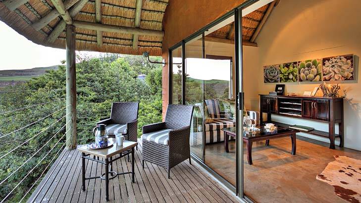 Forest Retreat room at The Cavern Drakensberg Resort.