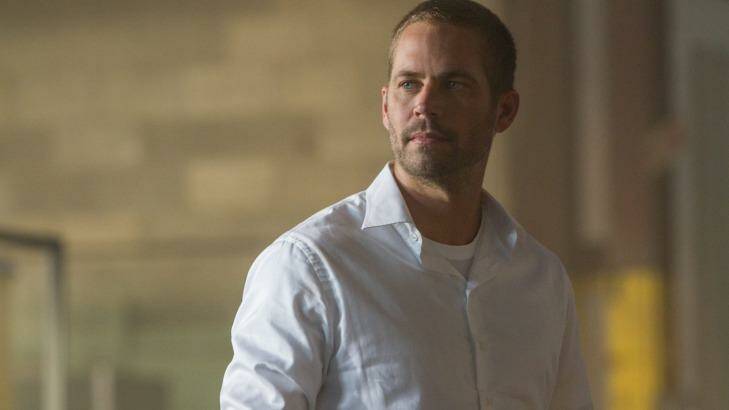 Fast & Furious 7 stars Vin Diesel and the late Paul Walker. Photo: UPI