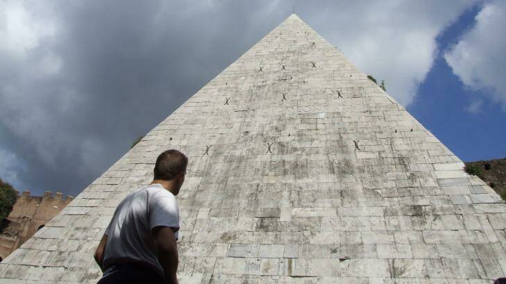 The Cestius Pyramid. Photo: Alamy 