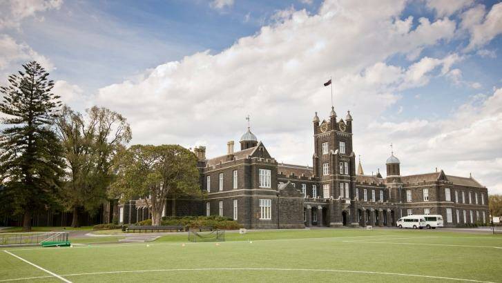 Melbourne Grammar recorded a $8.3 million surplus, more than the $7.3 million they were given in state and federal government funding.  Photo: Daniel Mahon