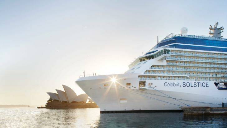 Celebrity Solstice offers many itineraries, including Alaska, South Pacific, Australia and New Zealand. Photo: Richard Birch