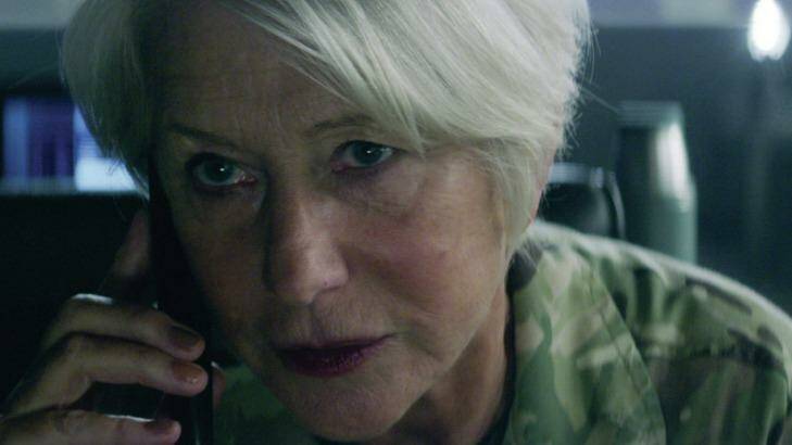 Dame ready for action ... Helen Mirren, pictured here in her latest role in <i>Eye in the Sky</i>, is joining <i>Fast 8.</i>. She she has described it as her dream job.