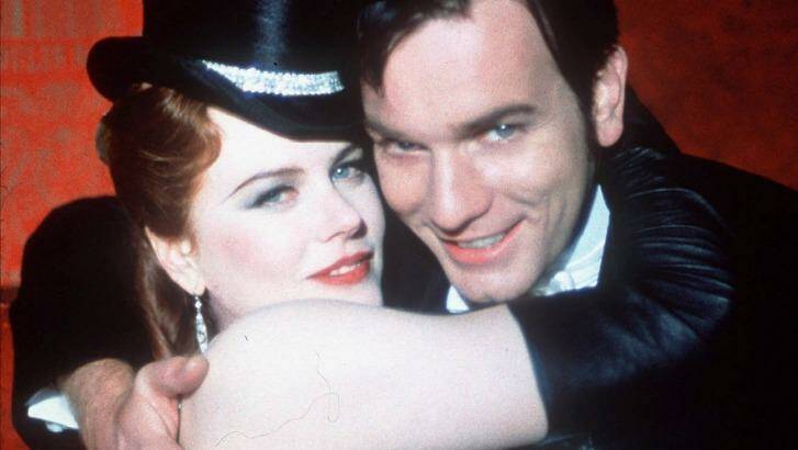 Nicole Kidman with Ewan McGregor in <i>Moulin Rouge</i>. Photo: 20th Century Fox