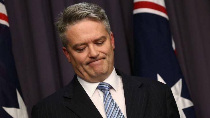 Finance Minister Mathias Cormann on Sunday pointed to the fact the rules were set by the Tax Office.  Photo: Andrew Meares