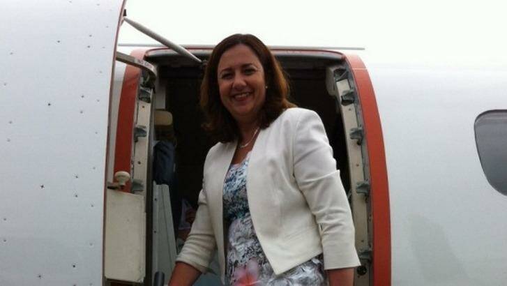 Opposition leader Annastacia Palaszczuk said the election would be a "David and Goliath" battle. Photo: Tony Moore