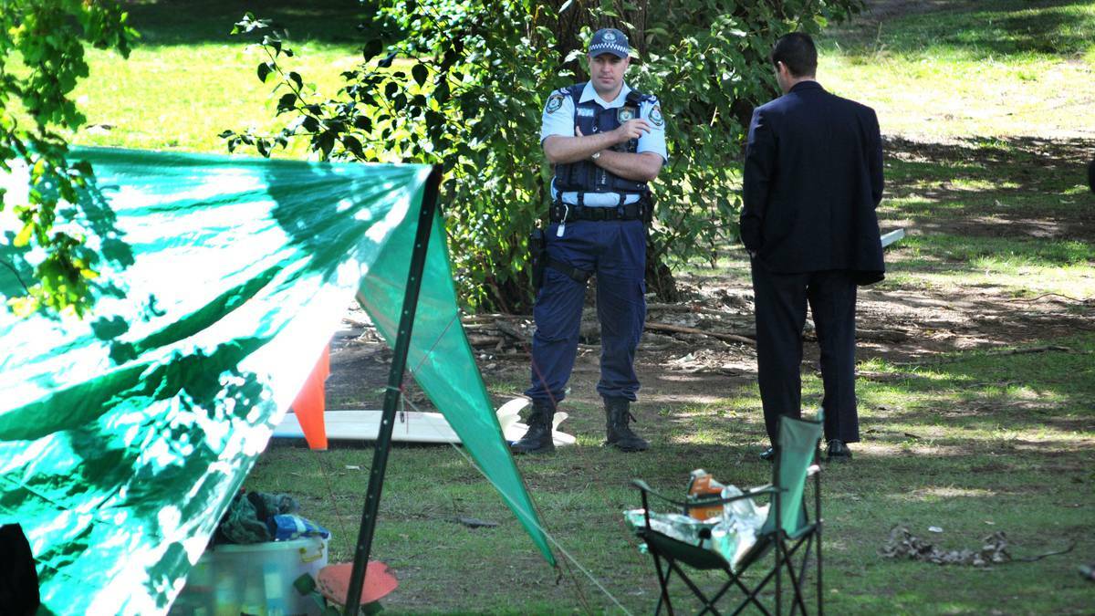 ORANGE: The security guard tasked with patrolling the temporary camping ground at Lake Canobolas says she is disgusted and ashamed of how backpackers were treated, after campsites were shot at in broad daylight on Sunday.