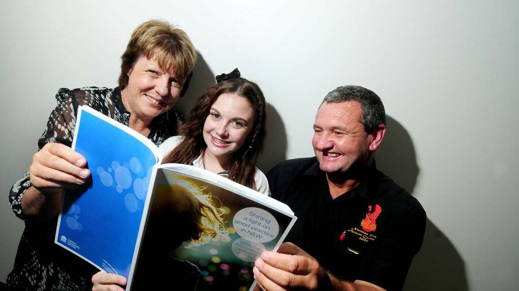 DUBBO: Dubbo's own Leticia Quince has put her writing skills to the test, shining above 100 others to have her work published in a Department of Family and Community Services document.